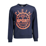 Plein Sport Blue Cotton Men Sweater PL-37020-S