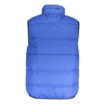 La Martina Blue Polyamide Men Jacket LA-37634-M