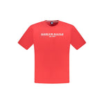 North Sails Red Cotton Men T-Shirt NO-33769-S