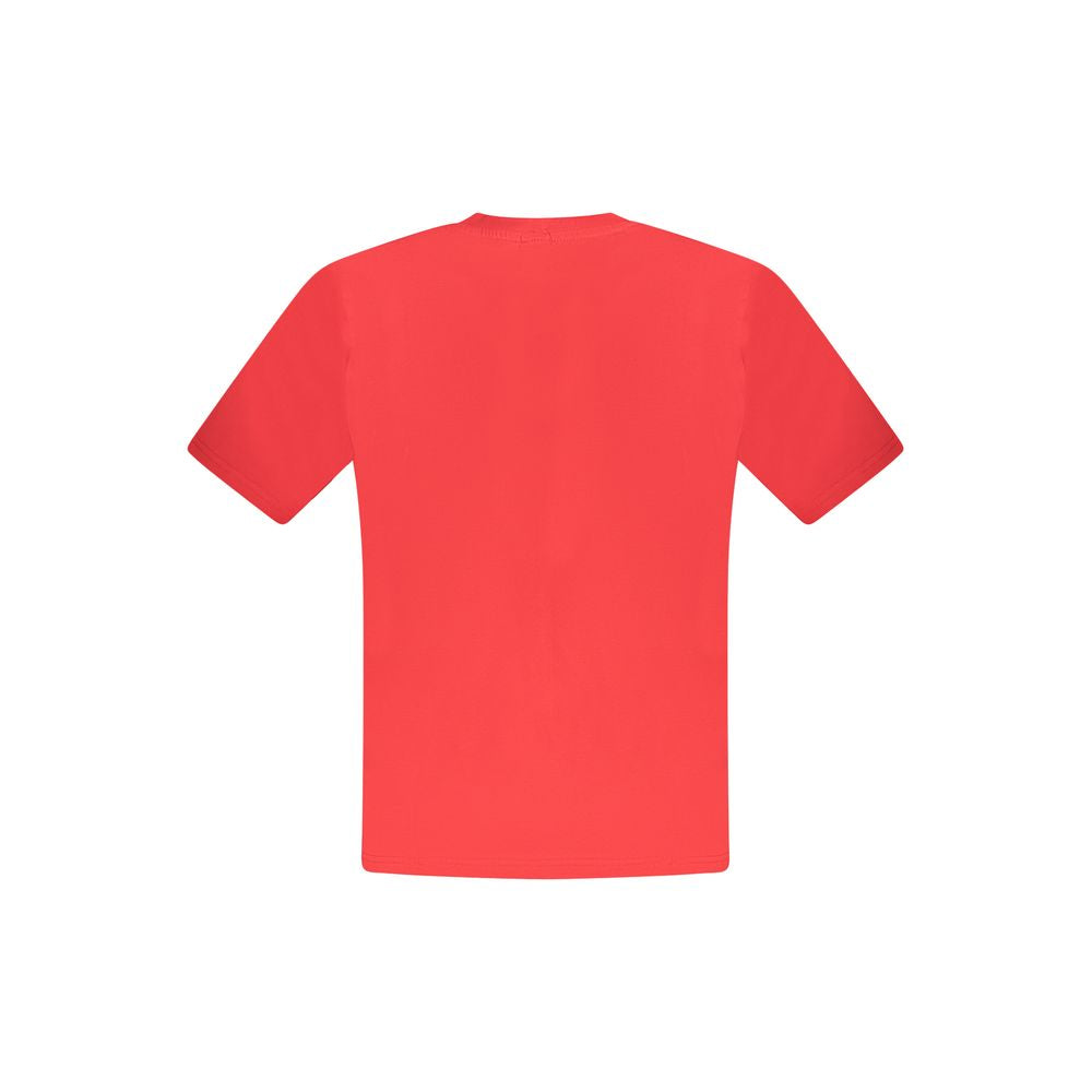 North Sails Red Cotton Men T-Shirt NO-33769-S