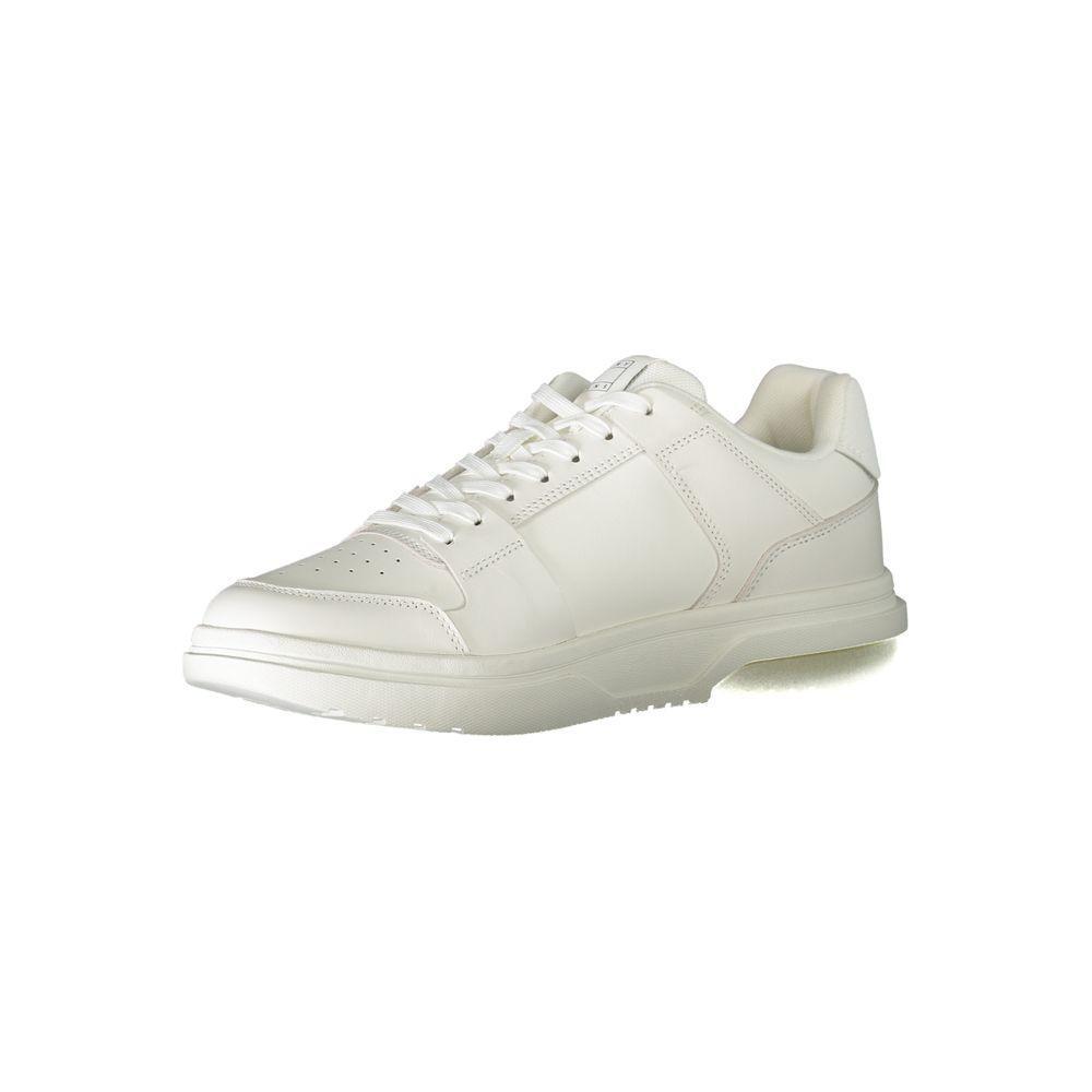 Tommy Hilfiger White Leather Men Sneaker TO-31959-EU40/US7