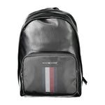 Tommy Hilfiger Black Polyethylene Men Backpack TO-33660
