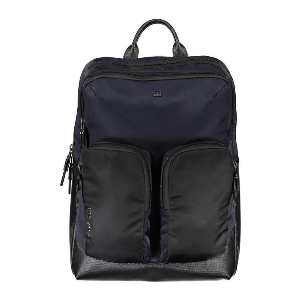 Tommy Hilfiger Blue Polyethylene Men Backpack TO-17766