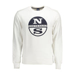 North Sails White Cotton Men Sweater NO-12590-XL