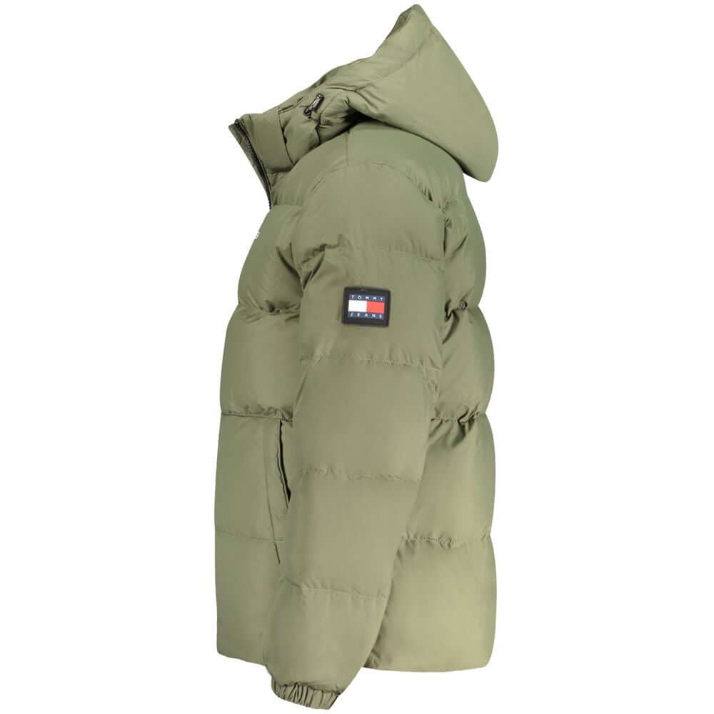 Tommy Hilfiger Green Polyester Men Jacket TO-33218-M