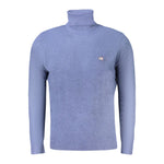 Norway 1963 Blue Wool Men Sweater NO-33459-XL