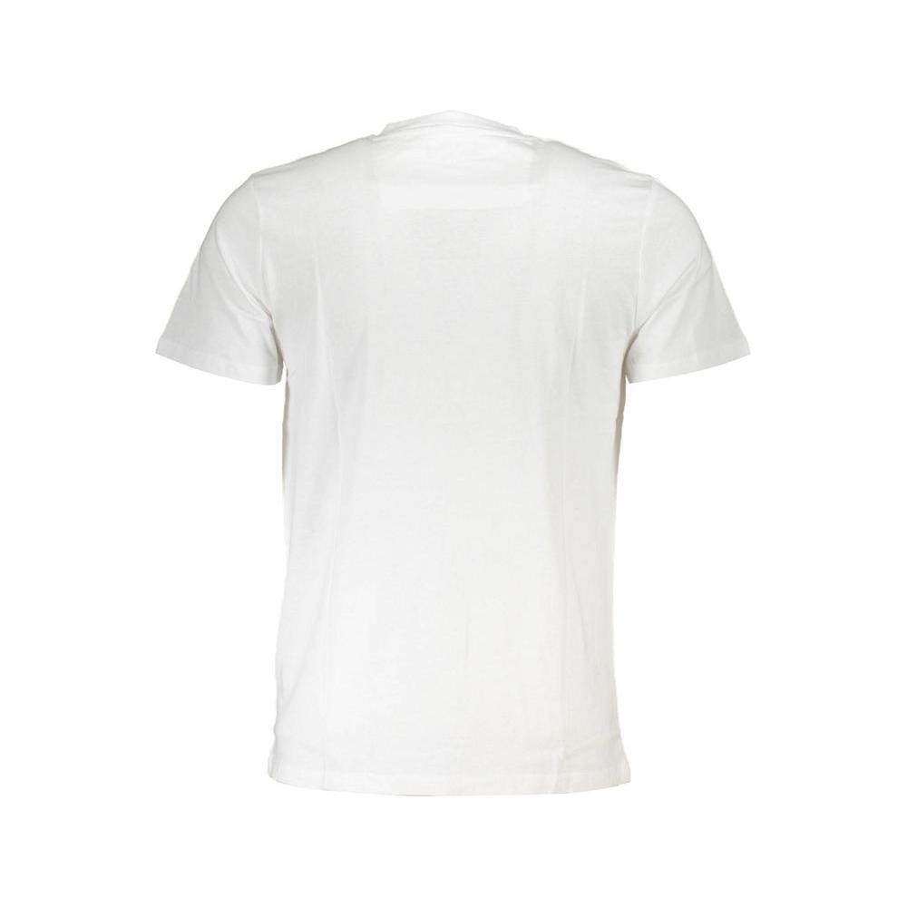 Cavalli Class Brown Cotton Men T-Shirt CA-36993-L