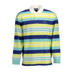 Gant Yellow Cotton Men Polo Shirt GA-37543-S