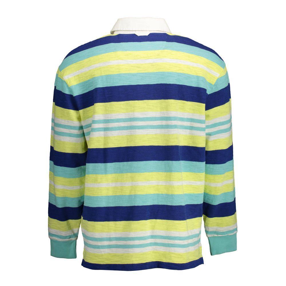 Gant Yellow Cotton Men Polo Shirt GA-37543-S