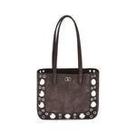 Valentino Garavani Suede Nellcôte Tote Bag VA7W2B0R89JET0TOBB