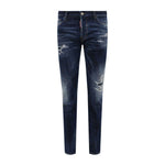 Dsquared² Blue Cotton Jeans & Pant DS-15496-IT44 | XS