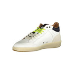 Blauer White Leather Men Sneaker BL-33853-EU40/US7