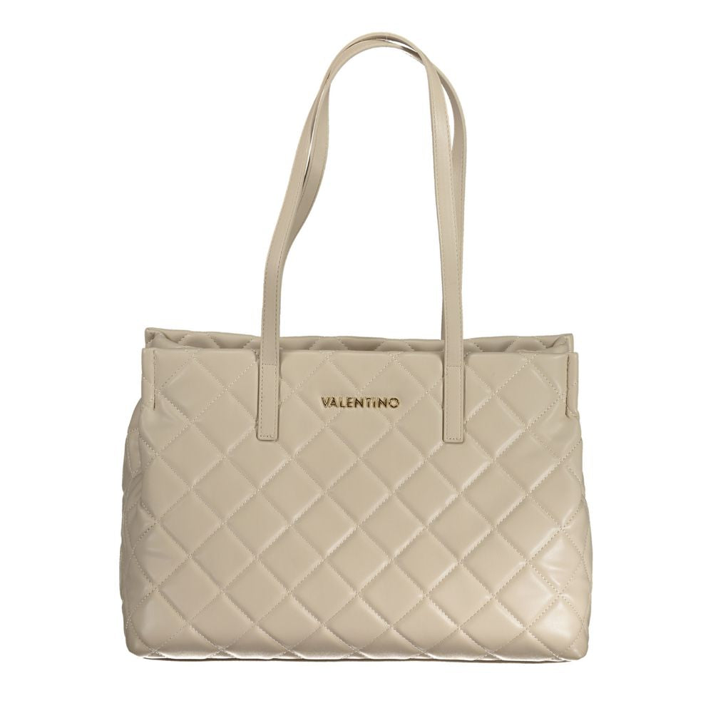 Mario Valentino Beige Polyethylene Handbag VA-29984