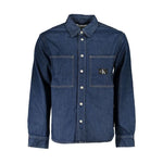 Calvin Klein Classic Blue Cotton Denim Jacket CA-25228-S