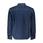 Calvin Klein Classic Blue Cotton Denim Jacket CA-25228-S