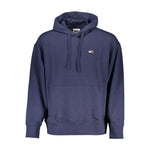 Tommy Hilfiger Chic Blue Hooded Sweatshirt with Logo Detail TO-27620-S