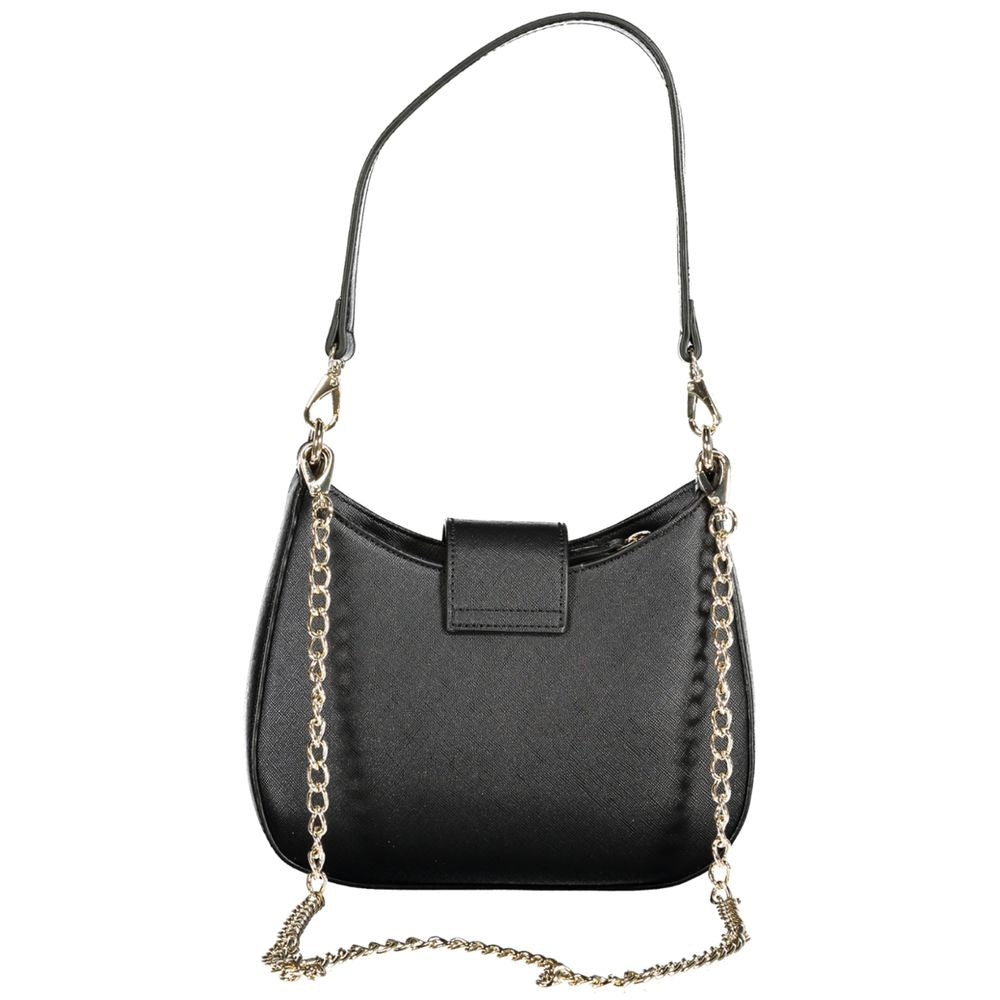 Mario Valentino Black Polyethylene Women Handbag VA-36166