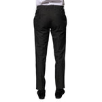 Dolce & Gabbana Gray Cotton Patterned Formal Pants PAN73270-44