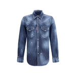 Dsquared² Fashion Western Shirt DS-S74DM0935S30341470-IT46 | S