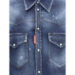 Dsquared² Fashion Western Shirt DS-S74DM0935S30341470-IT46 | S