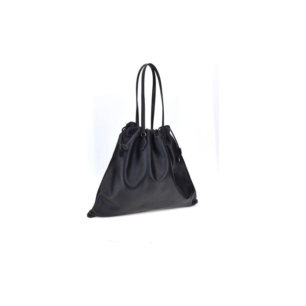 Jimmy Choo Drawstring Shoulder Bag JIJ000177136BLACKLIGHTBB