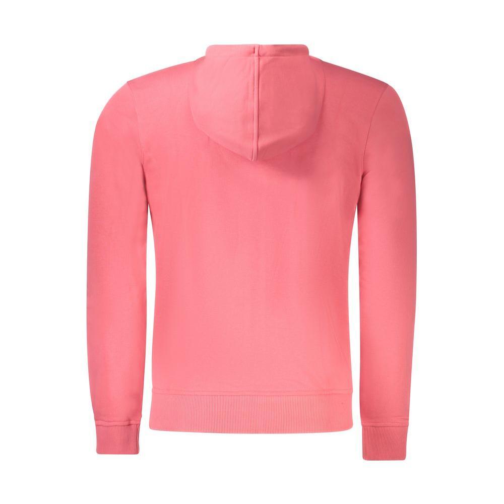 K-WAY Pink Cotton Men Sweater KW-34248-XS