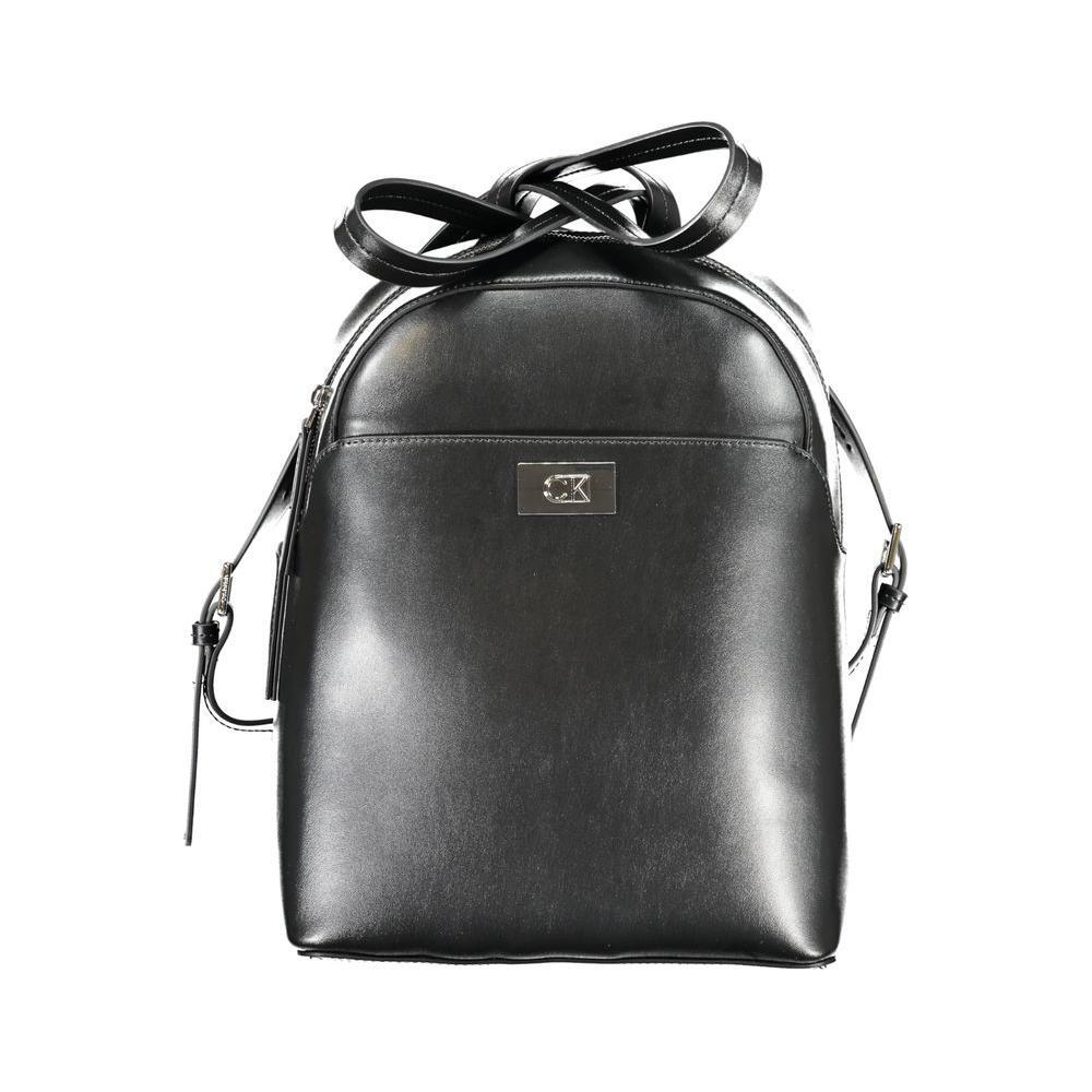Calvin Klein Black Polyester Backpack CA-30964