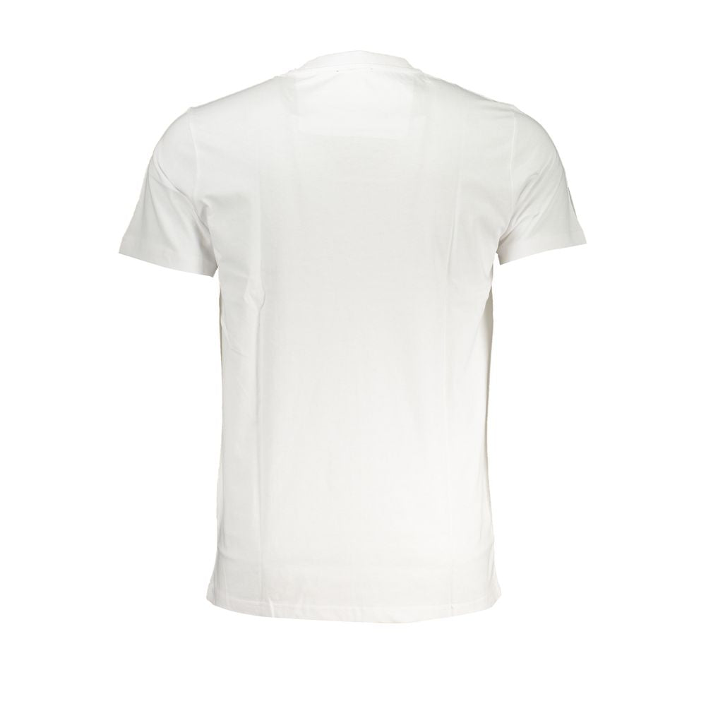Cavalli Class White Cotton T-Shirt CA-28470-L