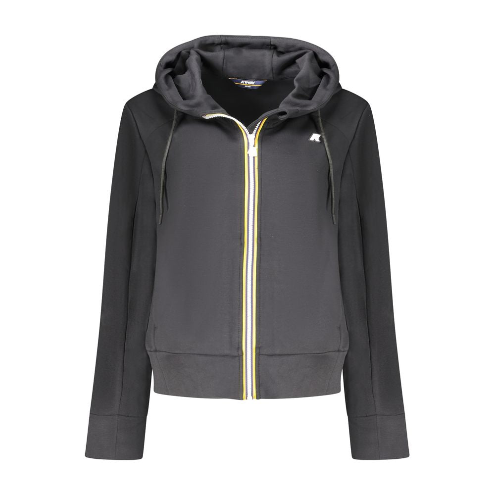 K-WAY Black Polyester Women Sweater KW-34399-XS