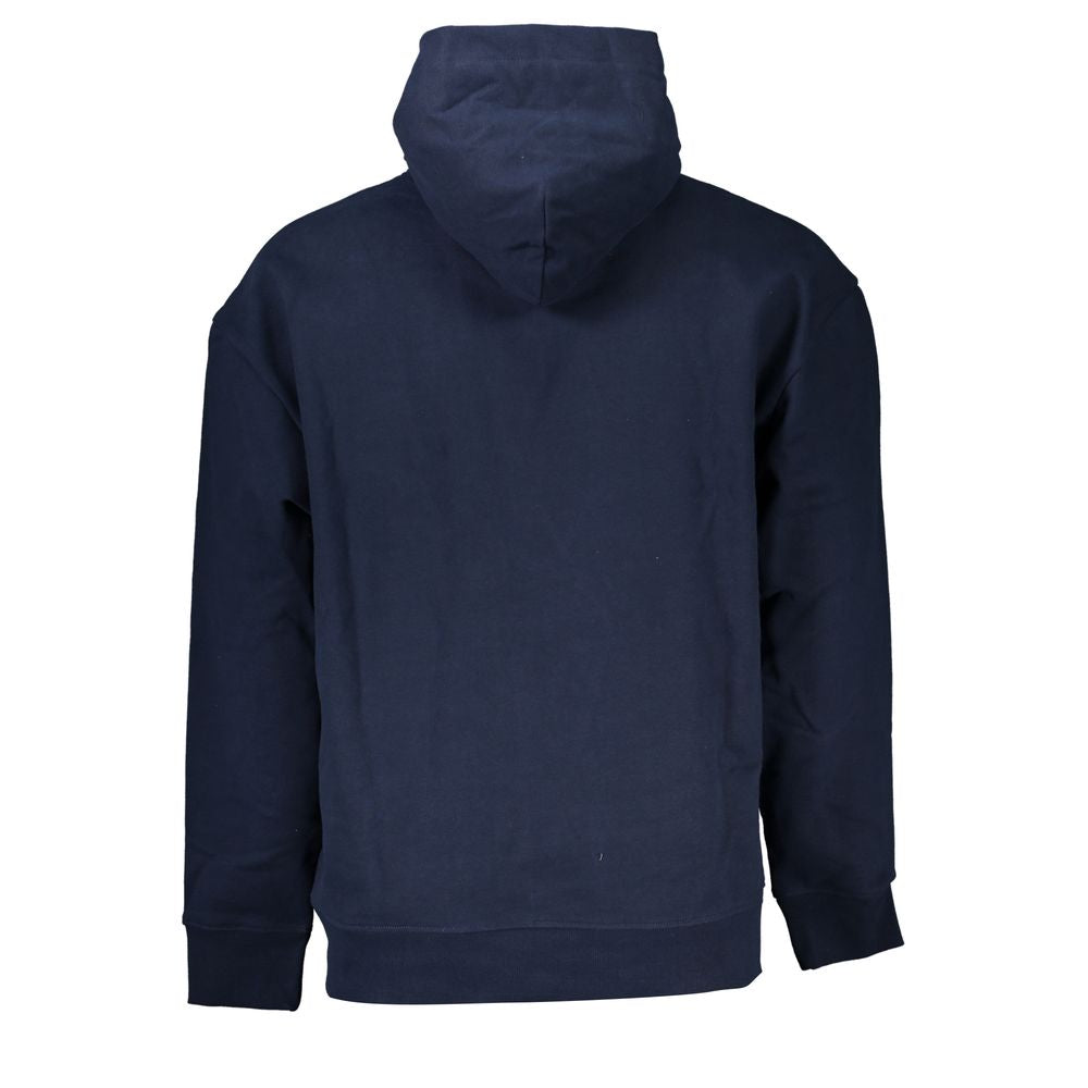 Tommy Hilfiger Eco-Conscious Blue Hooded Sweatshirt TO-27379-S