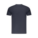 Cavalli Class Blue Cotton Men T-Shirt CA-36676-M