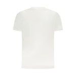 Cavalli Class White Cotton Men T-Shirt CA-36716-M