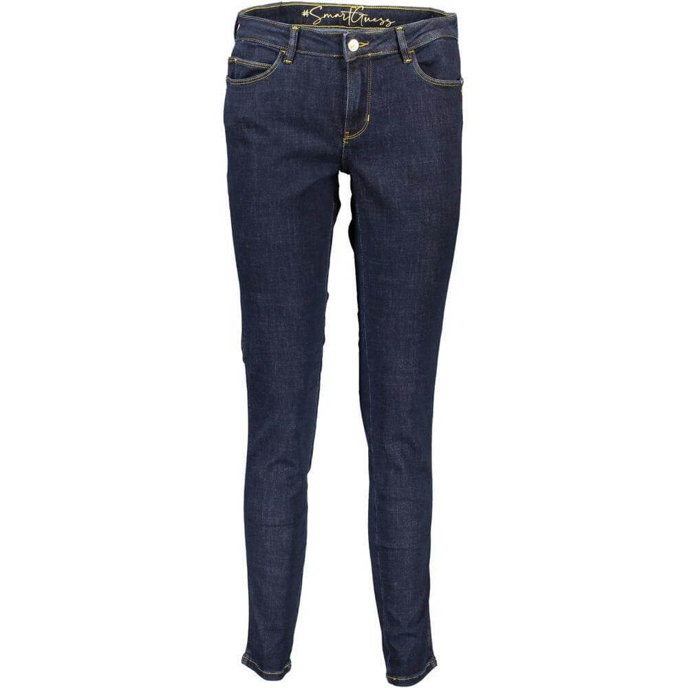 Guess Jeans Blue Cotton Women Jeans GU-37575-W24 | L30
