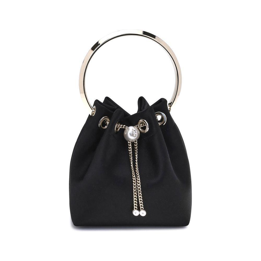 Jimmy Choo Bon Bon Bucket Bag JIJ000176973BLACKLIGHTBB