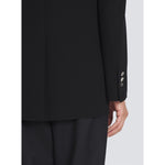 Balmain Black Viscose Blazer BA-15529-IT48 | M