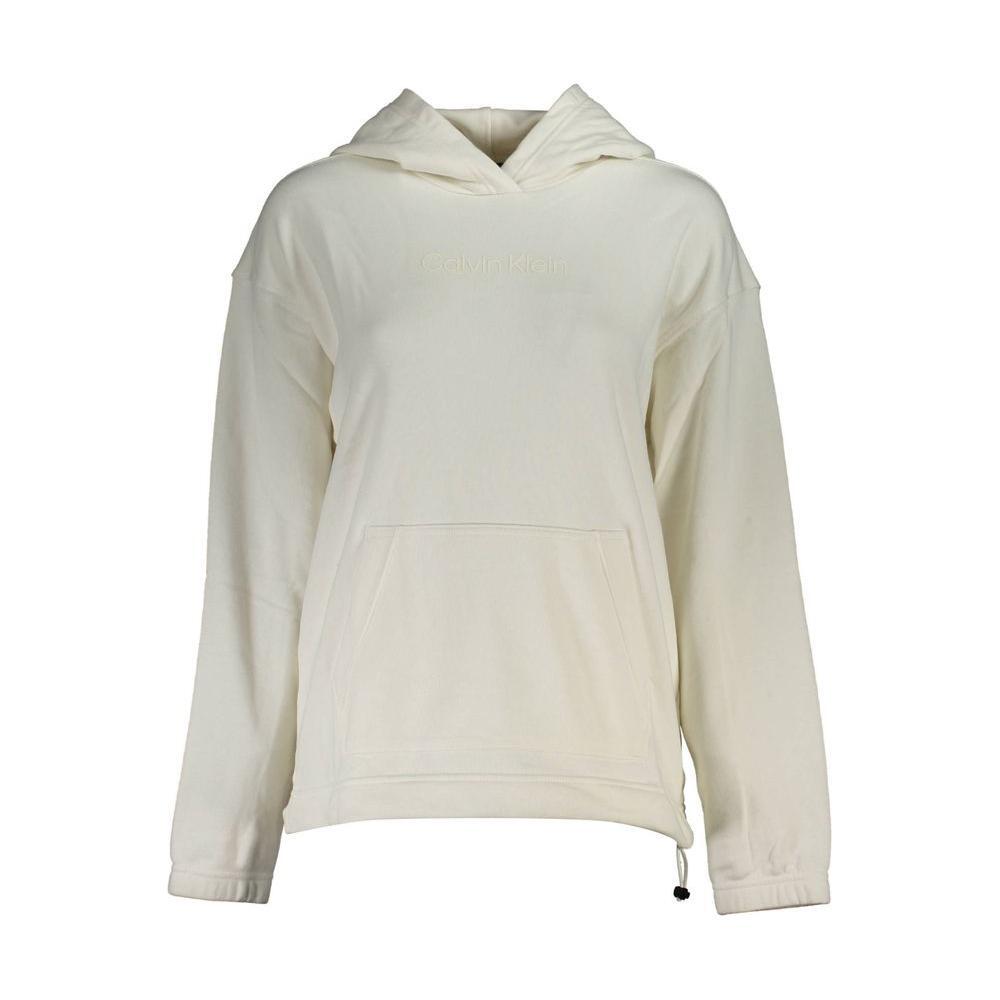 Calvin Klein White Cotton Womens Sweater CA-19023-XS