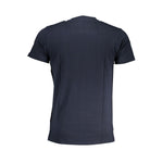 Cavalli Class Blue Cotton T-Shirt CA-28636-XL