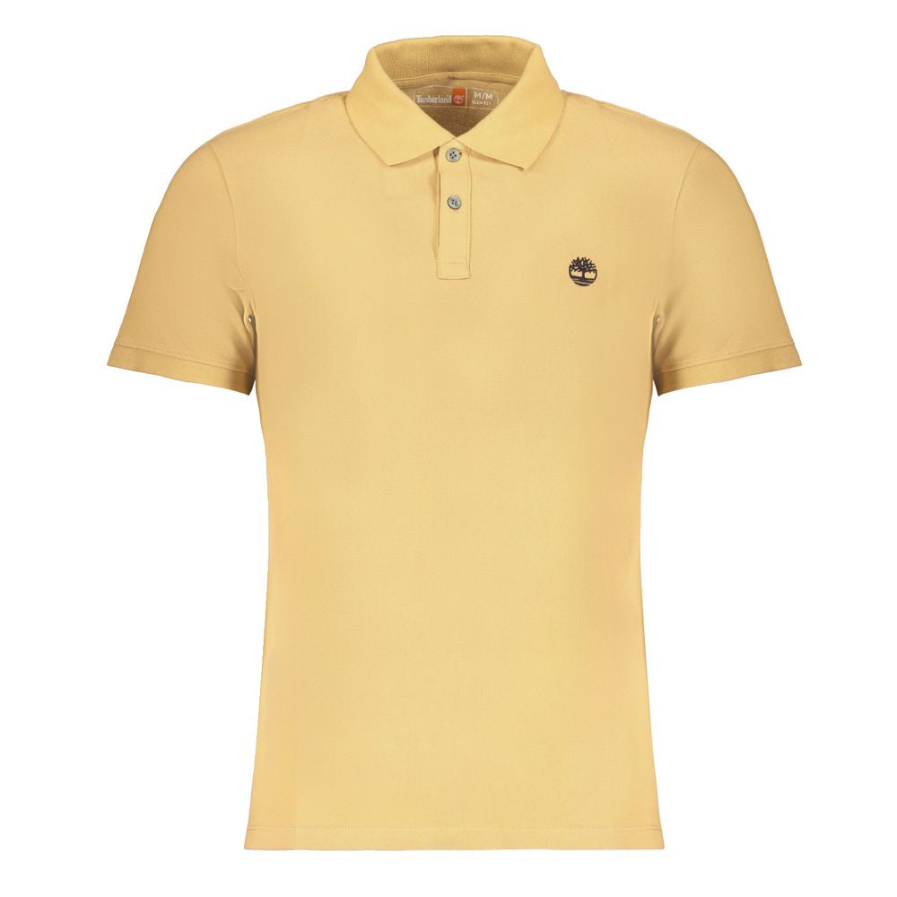 Timberland Beige Cotton Polo Shirt TI-29116-S