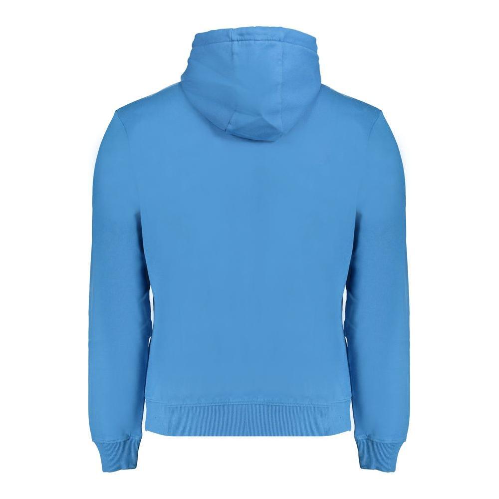 Napapijri Blue Cotton Sweater NA-31585-XXL