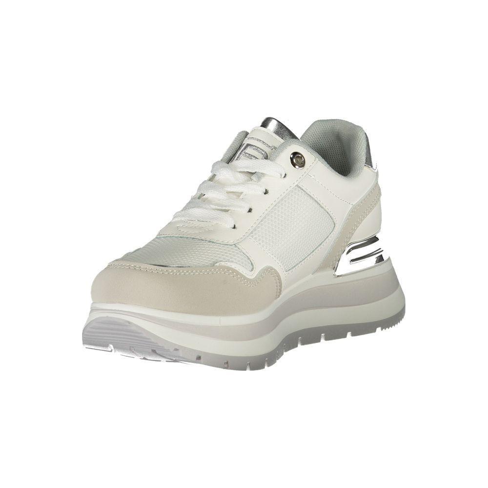 Laura Biagiotti White Polyester Women Sneaker LA-36493-EU37/US7