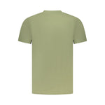 Cavalli Class Green Cotton Men T-Shirt CA-36702-M