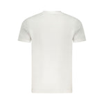 Cavalli Class White Cotton Men T-Shirt CA-36701-M