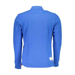 La Martina Elegant Long-Sleeved Polo in Chic Blue LA-27621-XL