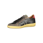 Blauer Black Leather Men Sneaker BL-33848-EU40/US7