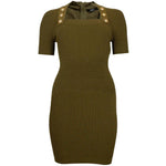 Balmain Green Viscose Tops & T-Shirt BA-15538-IT40|S