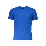 Napapijri Blue Cotton T-Shirt NA-28160-S