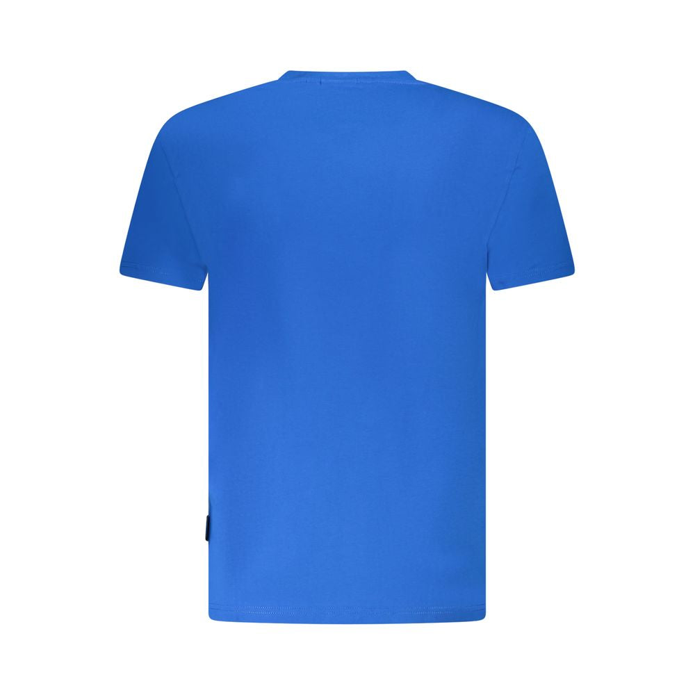 Napapijri Blue Cotton Men T-Shirt NA-38632-S