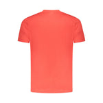 Cavalli Class Red Cotton Men T-Shirt CA-36711-XL