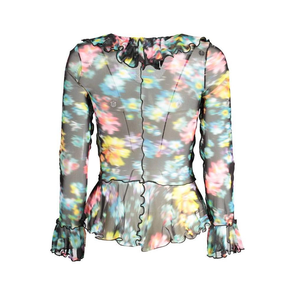 Desigual Black Polyester Women T-Shirt DE-19501-S