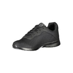 Sergio Tacchini Sleek Black Sneakers with Embroidered Detail SE-23678-EU41/US8